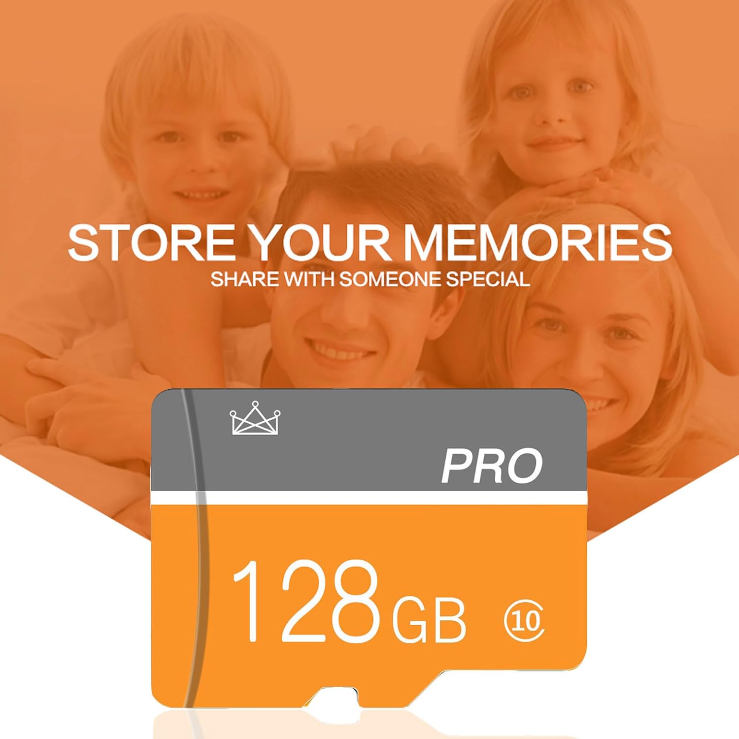 128GB Memory Card,TF Card with Adapter Class 10 Micro Card High Speed for Camera,Smartphone,Personal Computer(2-Pack) - Image 5
