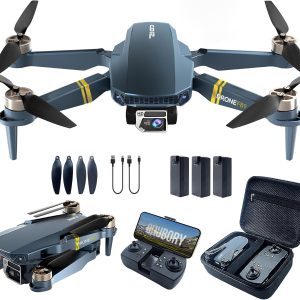 4K Drone with Camera, 84 Min Flight Time, 3 Batteries, Brushless Motor Quadcopter with 2650 ft Control Range, Auto Hover, Follow Me for Beginners