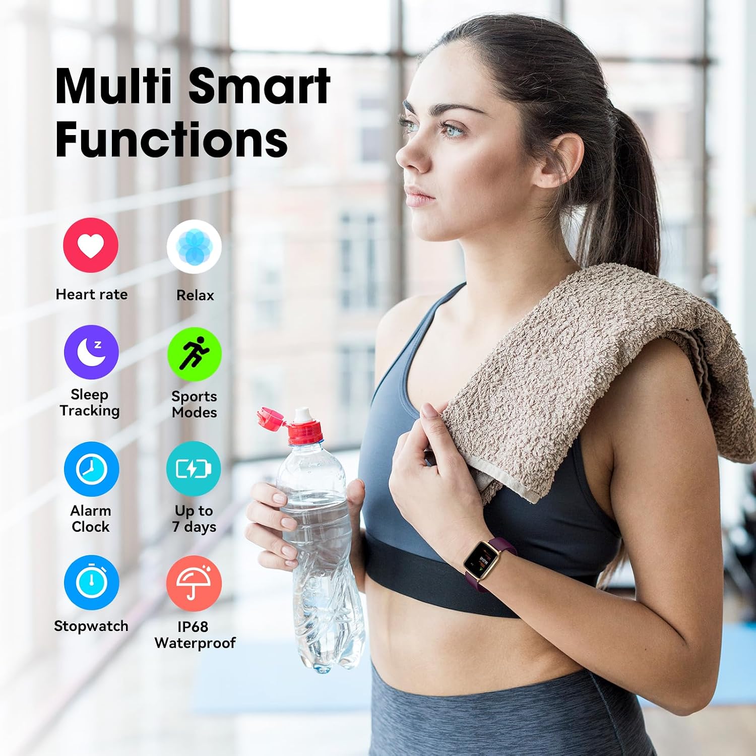 Fitness Tracker with Step/Distance/Calories Counter for Women Men - Image 4