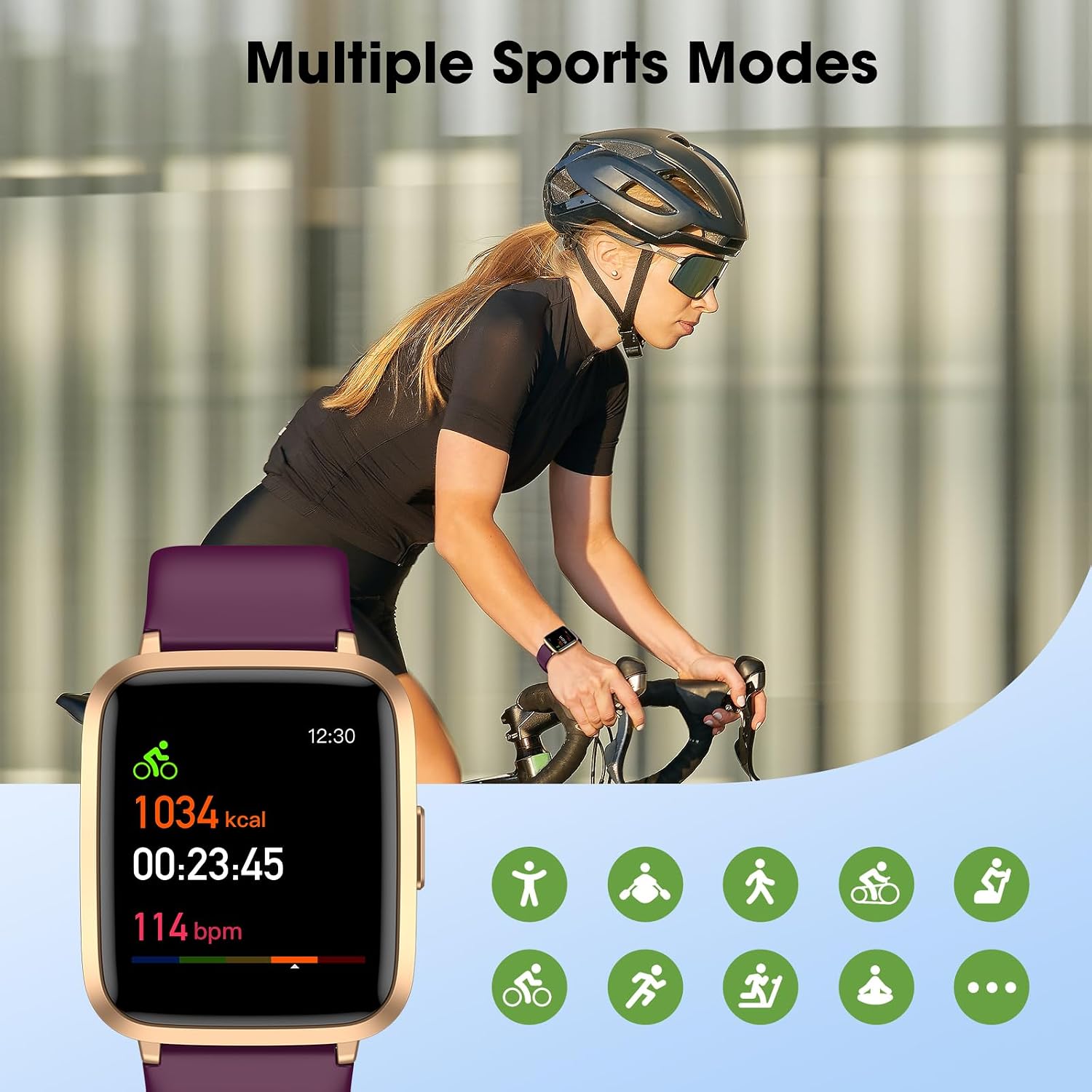 Fitness Tracker with Step/Distance/Calories Counter for Women Men - Image 5